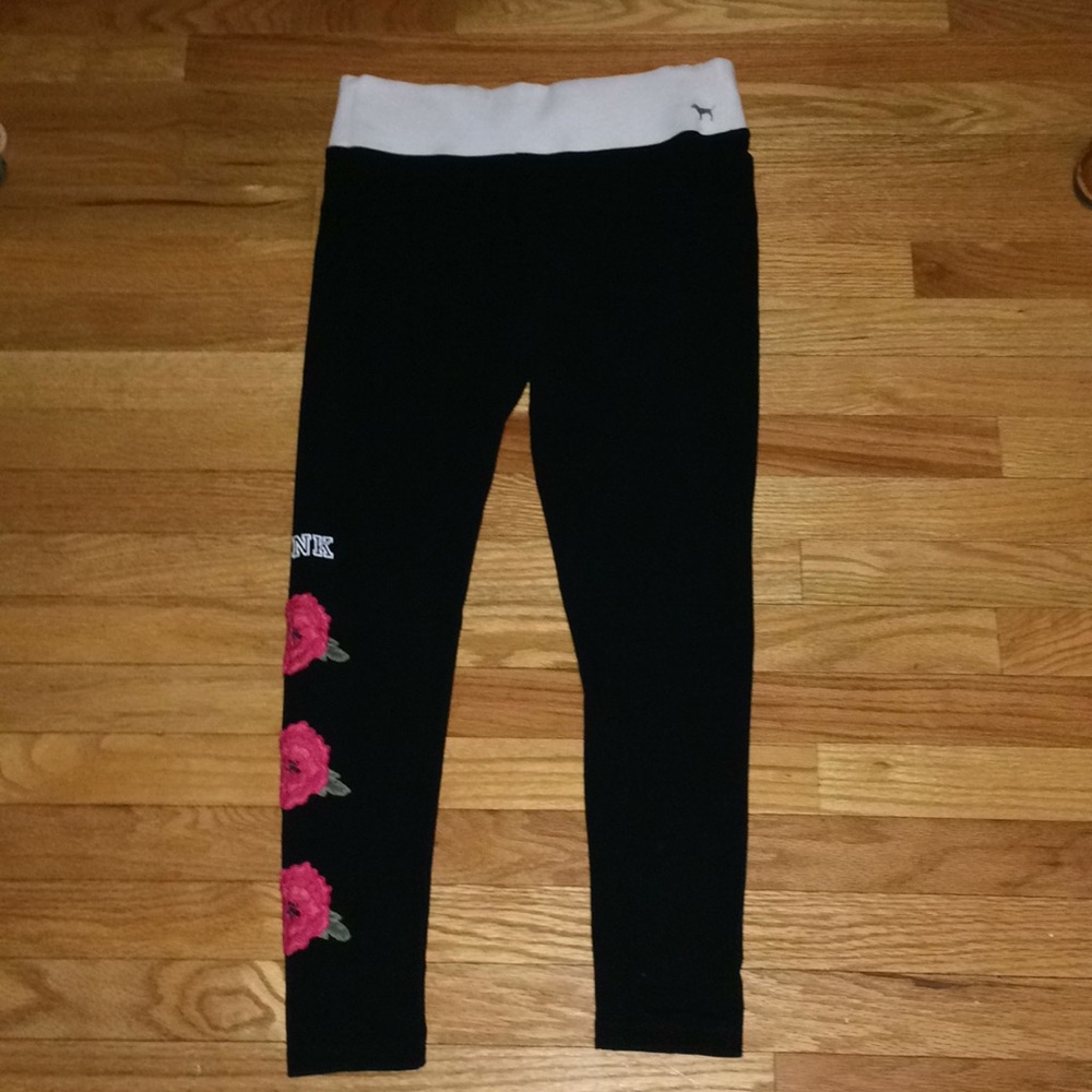 Victoria secret rose leggings
